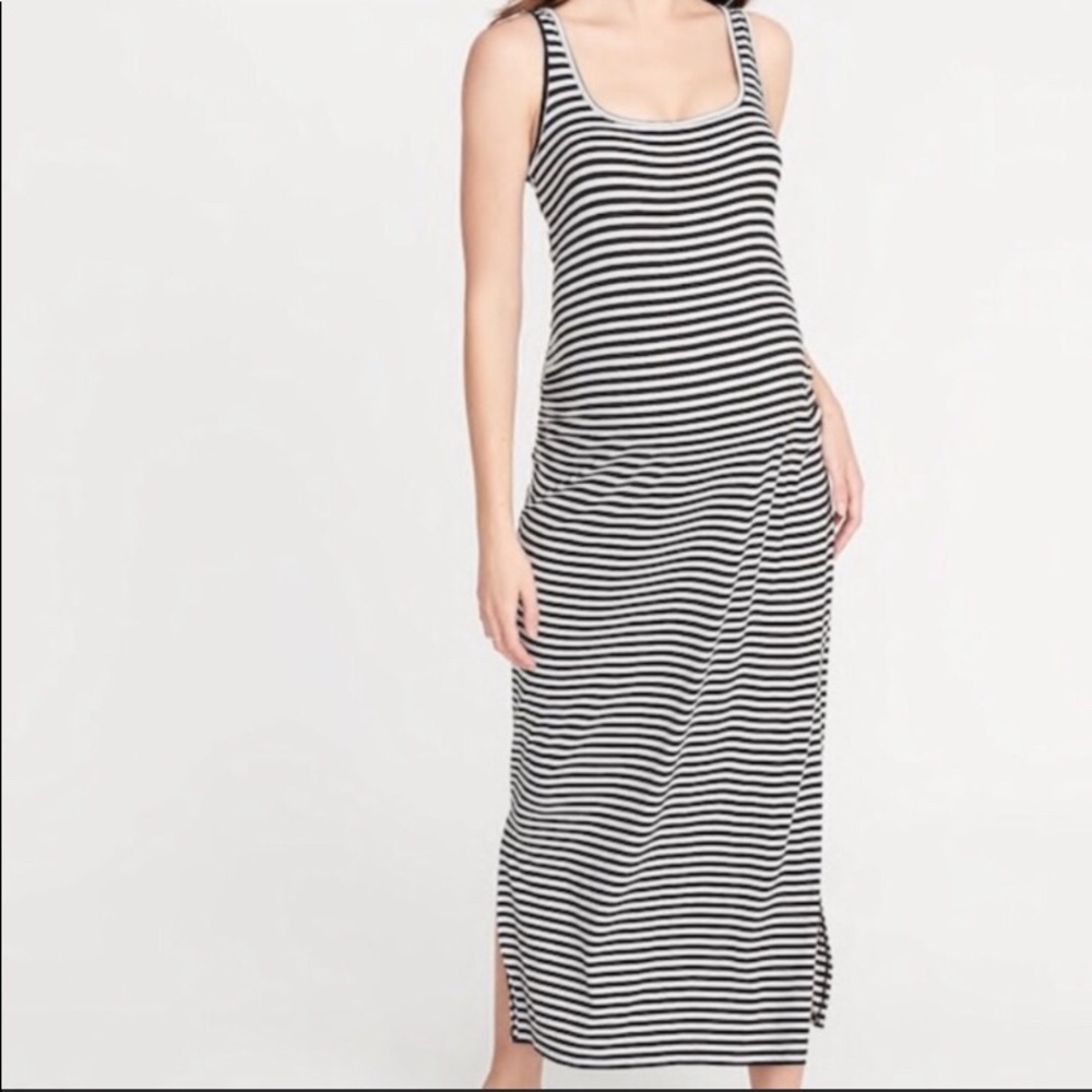 Old Navy Maternity stripe dress